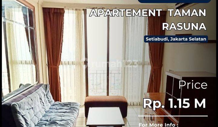 Jual Rugi Taman Rasuna Unit 2+1BR City View Sdh Renov 1