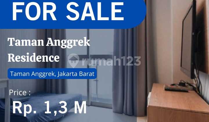 For Quick Sale 1BR City Price REDUCED atTaman Anggrek Residence