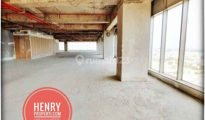Sewa Office Space Gold Coast View Laut Dan City Lantai Rendah 1