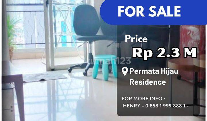 Permata Hijau Residence Unit 3+1 BR City View Dkt Senayan Plaza 1