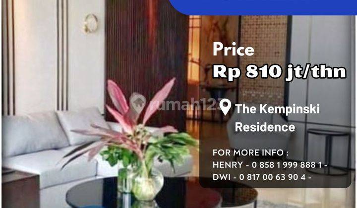 The Kempinski Residence 2+1 BR Best Unit And Best City View 1