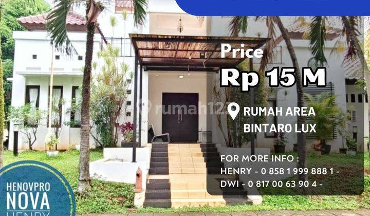 Harus Terjual Bulan Ini Cash Back 5m Rumah Sultan Bintaro Dr 20m 1