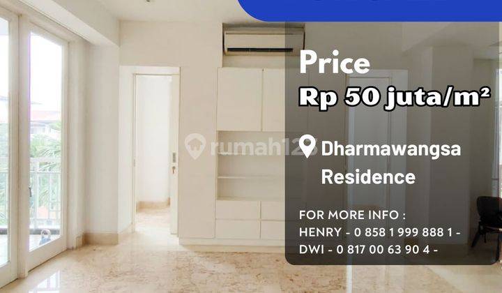 Dharmawangsa Residence Turun Harga Lokasi Strategis Pool View 1