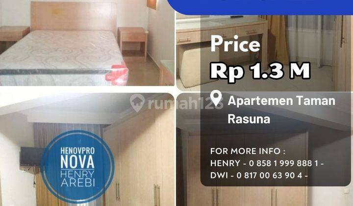 Dibawa Njop Taman Rasuna Unit 2+1 BR Epic View Turun Harga 1