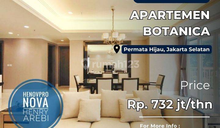 Botanica Apartment 3+1 BR Low Fl Best Garden View Furnish 1