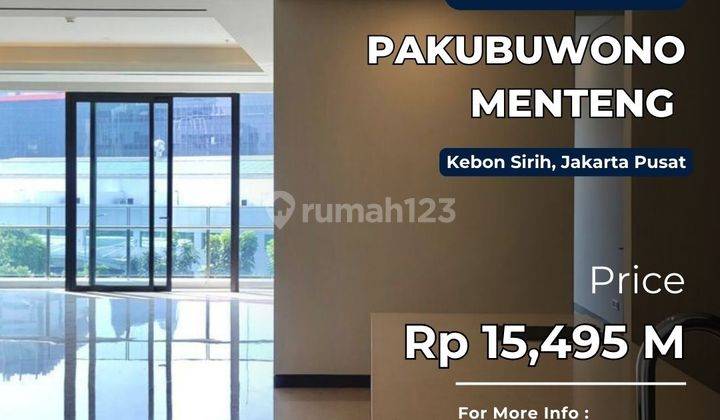 Pakubuwono Menteng 2 Milyar Dibawah Market Price City+pool View 1