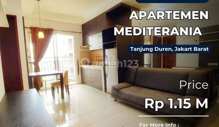 Turun Harga Mediterania 2 Unit 2 BR Full Furnish Best View 1