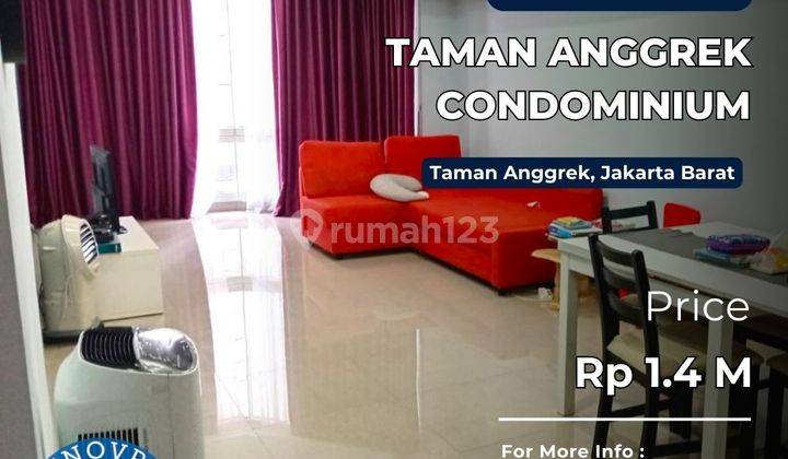 TURUN HARGA JUAL Taman Anggrek Condo Unit 2+1BR Pool View   1