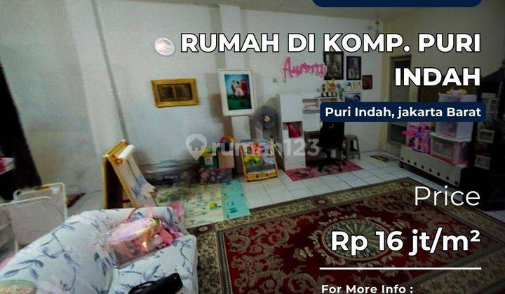 TURUN HARGA Dijual Murah Rumah di Komp. Puri Indah 1