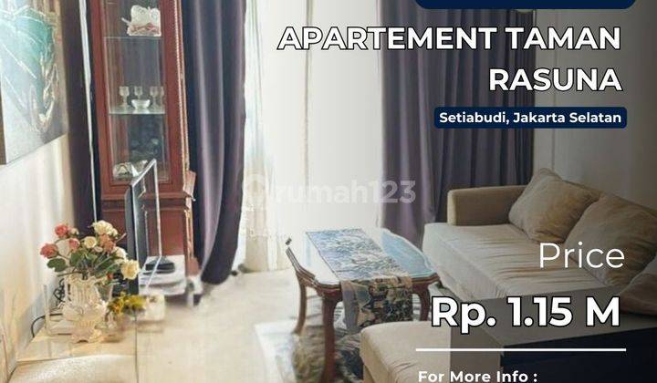 Jual Rugi Taman Rasuna Unit 2+1BR Epicentrum Sdh Renov 1