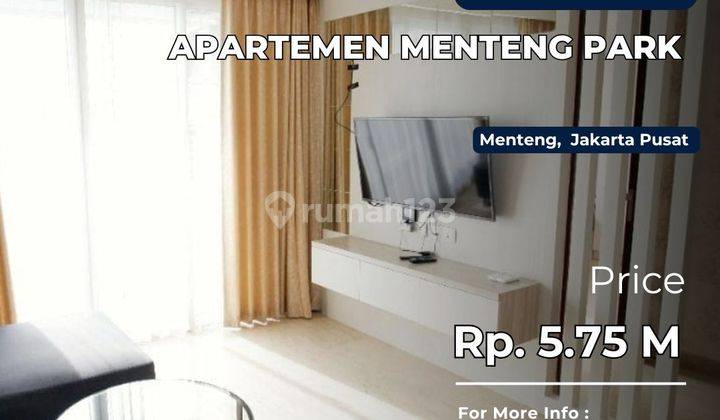 Apartement Menteng Park 3BR Best Invest di Menteng Jak Pus 1