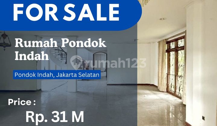 Turun Harga Rumah Pondok Indah Jual Bu Lokasi Terbaik Tenang Elit 2