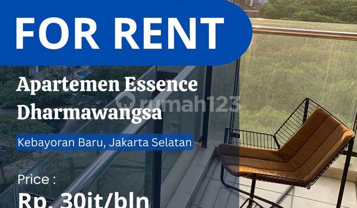 For Rent Apartment. Essence Dharmawangsa Best Garden View