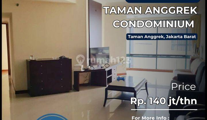 Taman Anggrek Unit 3+1BR Full Furnish Best Garden View 1