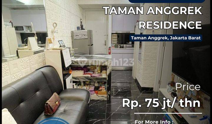 Taman Anggrek Residence Unit 1BR Full Furnish Mid Floor 1