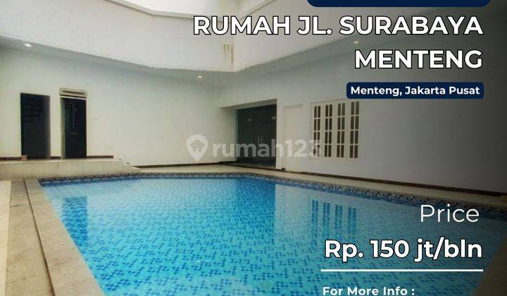 Rumah Jl. Surabaya Menteng, Bisa Untuk Komersil. 1