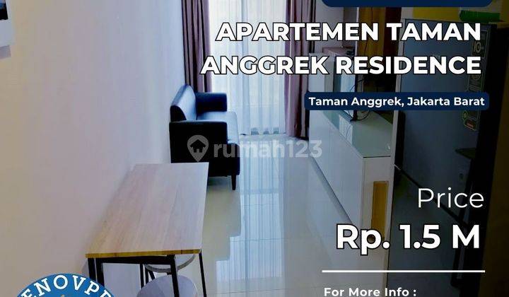 Dijual Apartemen Taman Anggrek Residence Unit 2BR High Floor 1