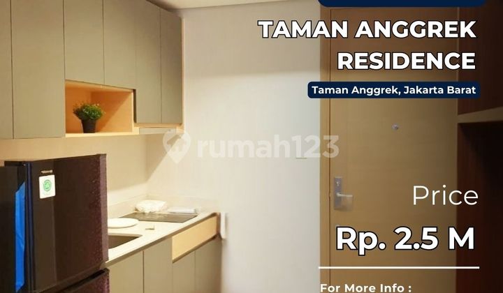 Taman Anggrek Residence TURUN HARGA 3BR CITY VIEW JARANG ADA
