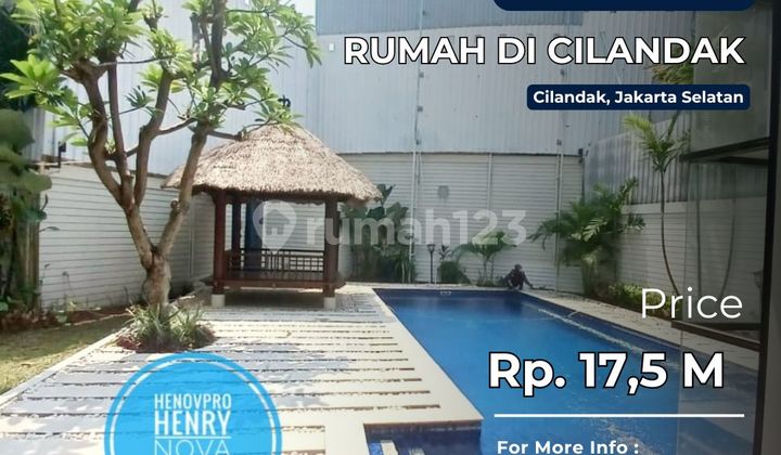 TURUN HARGA RUMAH SIAP HUNI di CILANDAK JUAL LOKASI TERBAIK