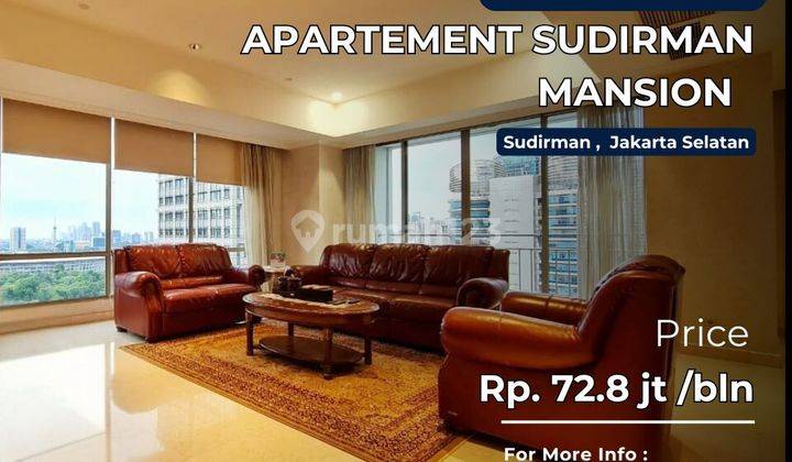 Sudirman Mansion Unit 4BR + 1 Study Room Furnish Scbd Sudirman