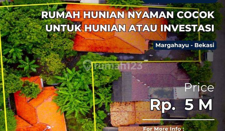 Dijual Rumah Hunian Nyaman di Margahayu Cocok Untuk Investasi 1