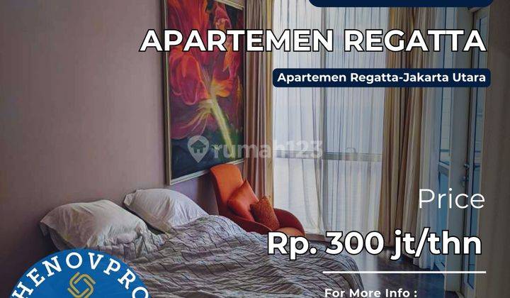 Disewakan Apartment Regatta, Ocean View Fasilitas Mewah 1