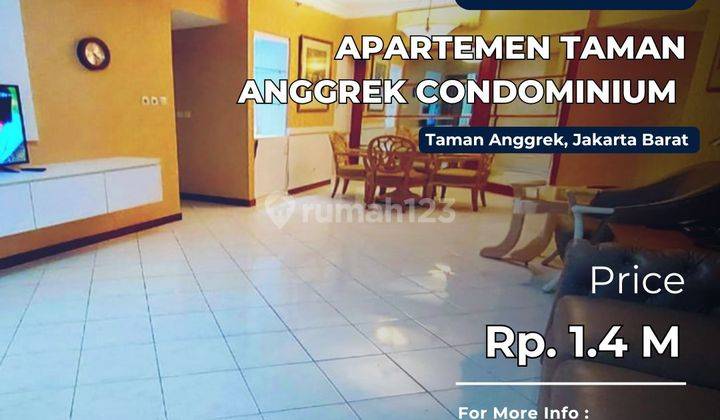 Investasi Unit Renov Taman Anggrek Condo 2+1BR Garden View  1