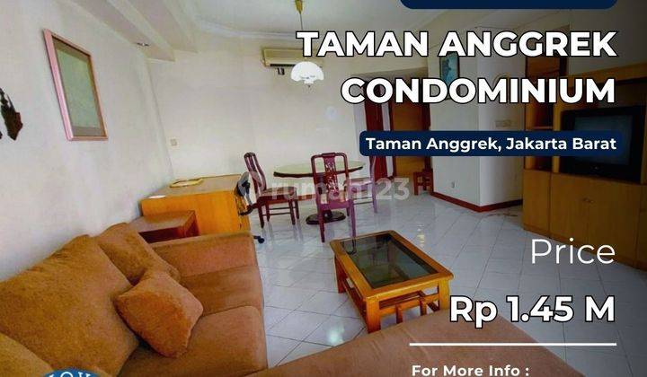 TURUN HARGA JUAL Taman Anggrek Condo Unit 2+1BR Best View   1