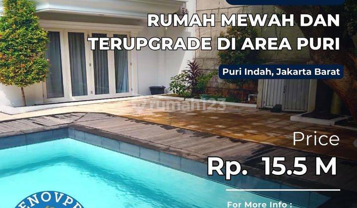 Dijual Rumah Mewah Dan Terupgrade di Area Puri Jakarta Barat 1