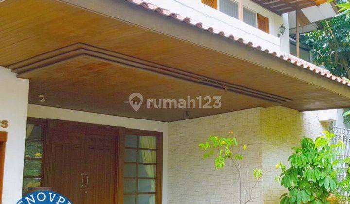 Rumah Pondok Indah 5 menit Ke JIS Lokasi Tenang Cocok Unt Office 2