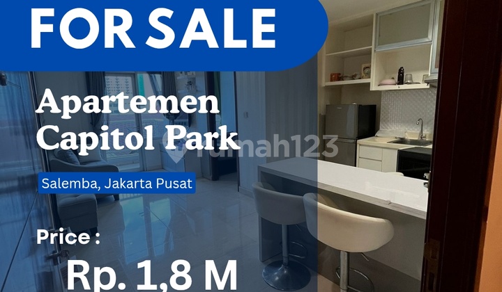Dijual Cepat Apt. Capitol 2Br Ff di Bawah NJOP Dijual Cepat Apt. Capitol 2Br Ff di Bawah NJOP