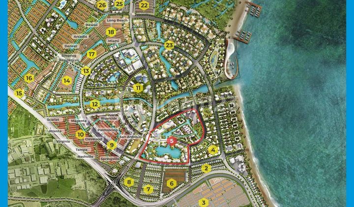 Dijual Kavling Komersil Pik2 Harga 22jt/m2 Nett