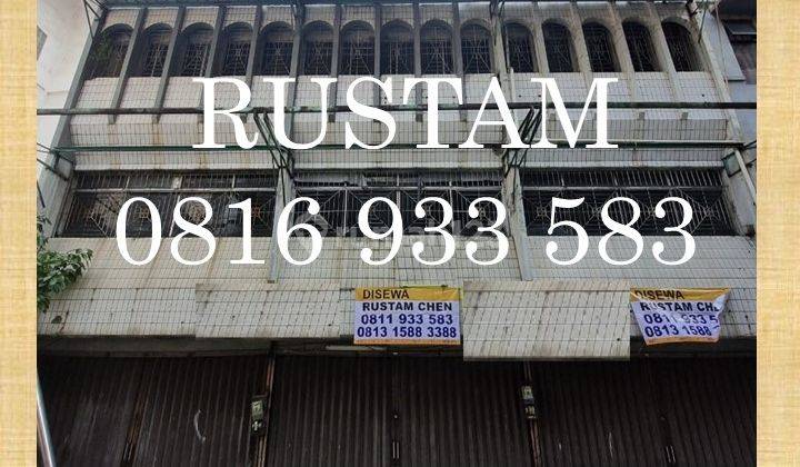 Disewakan 3 Unit Ruko Gandeng Gunung Sahari Harga Murah 1