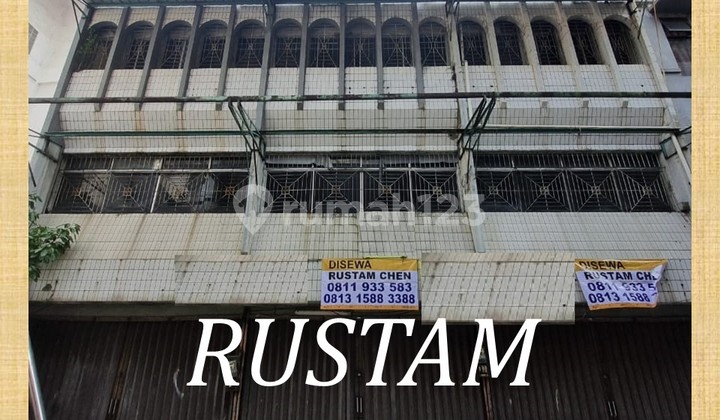 Sewa 3 Unit Ruko Gandeng di Gunung Sahari Bagus Untuk Office