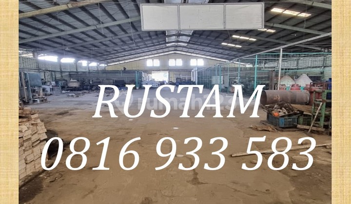 Land and Building Rental Moh Toha Mauk Tangerang Area 22,000 m2