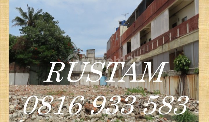 Dijual Tanah Jl. Mangga Besar Lt.1065 m2 Bisa KPR 1