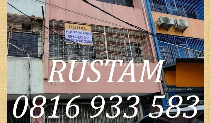 For Sale Ruko Pangeran Jayakarta Lokasi Hadap Jalan Raya