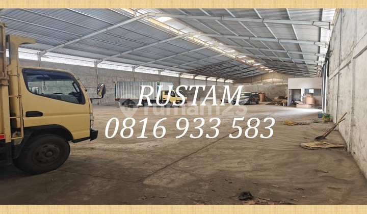 Gudang Pasar Kemis Luas 1344 M2 Masuk Kontainer Lokasi Bagus