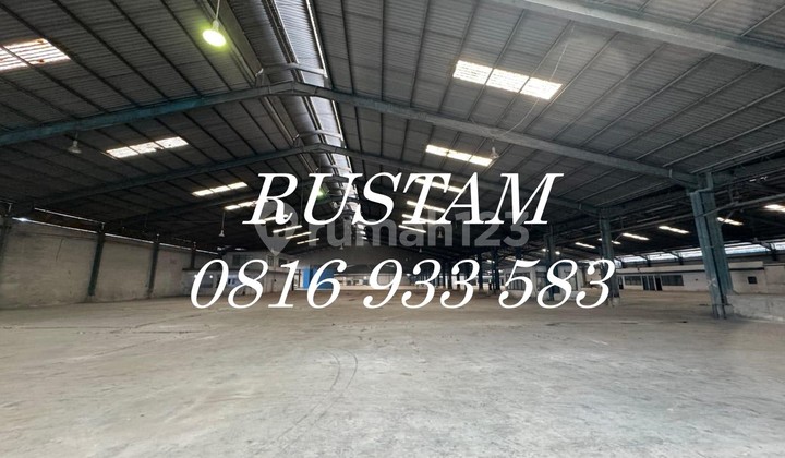 For Rent Warehouse and Office on Jl. Industri Jatake Ready to Use