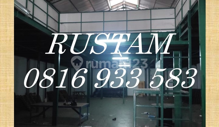 Disewakan Gudang 8 Jl. Raya Perncis Kosambi Harga Oke