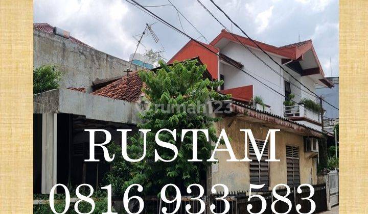 Dijual Rumah Tua Area Cideng Lt.12x12 Lokasi Di Hoek 2