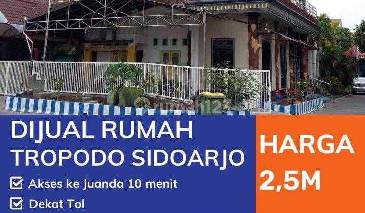 Dijual rumah hook tropodo sidoarjo 1