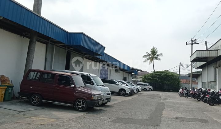 Gudang Sewa Cibinong Lb=1.800 M2 Akses Kontainer Siap Pakai