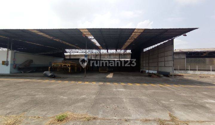 Gudang Pabrik Kri 500 M2 Semi Terbuka Parkir Luas 1