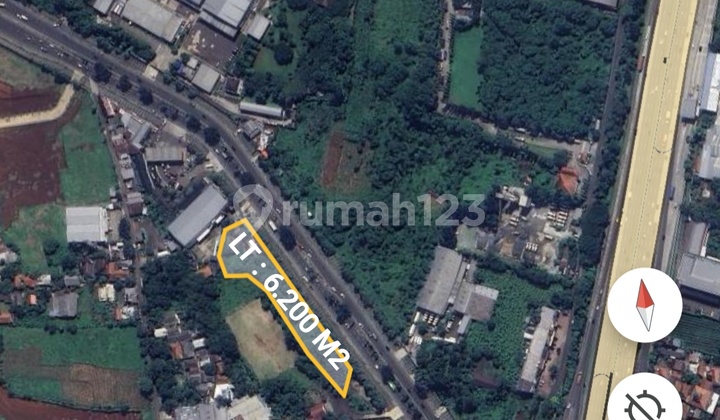 For Rent 6,200 M2 Land Strategic Sentul Alternative For Rent 6,200 M2 Land Strategic Sentul Alternative
