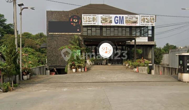 Dijual Restoran Premium Sentul 1.259 M2 Siap Huni Dan Strategis