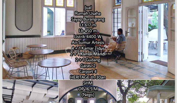 Jual Rumah Usaha Sangat Terawat di  Burangrang Bandung  1