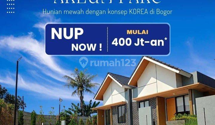 2lt Cluster Aerum Parc Konsep Korea Di Bogor 2