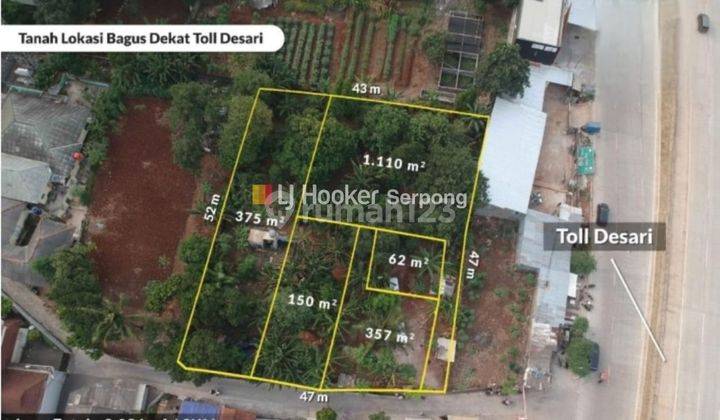 Tanah di Andara Deket Sekolah High Scope Tb Simatupang,syela 1