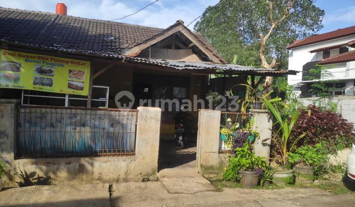 rumah hitung tanah dijual di bumi puspitek asri,jupe